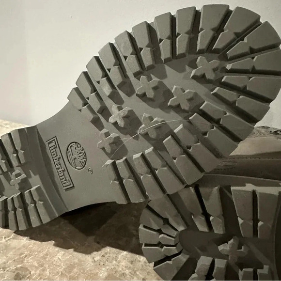 Timberland Linden Woods 6-inch Waterproof Boot Nubuck Grey Size 9 - Picture 7 of 10